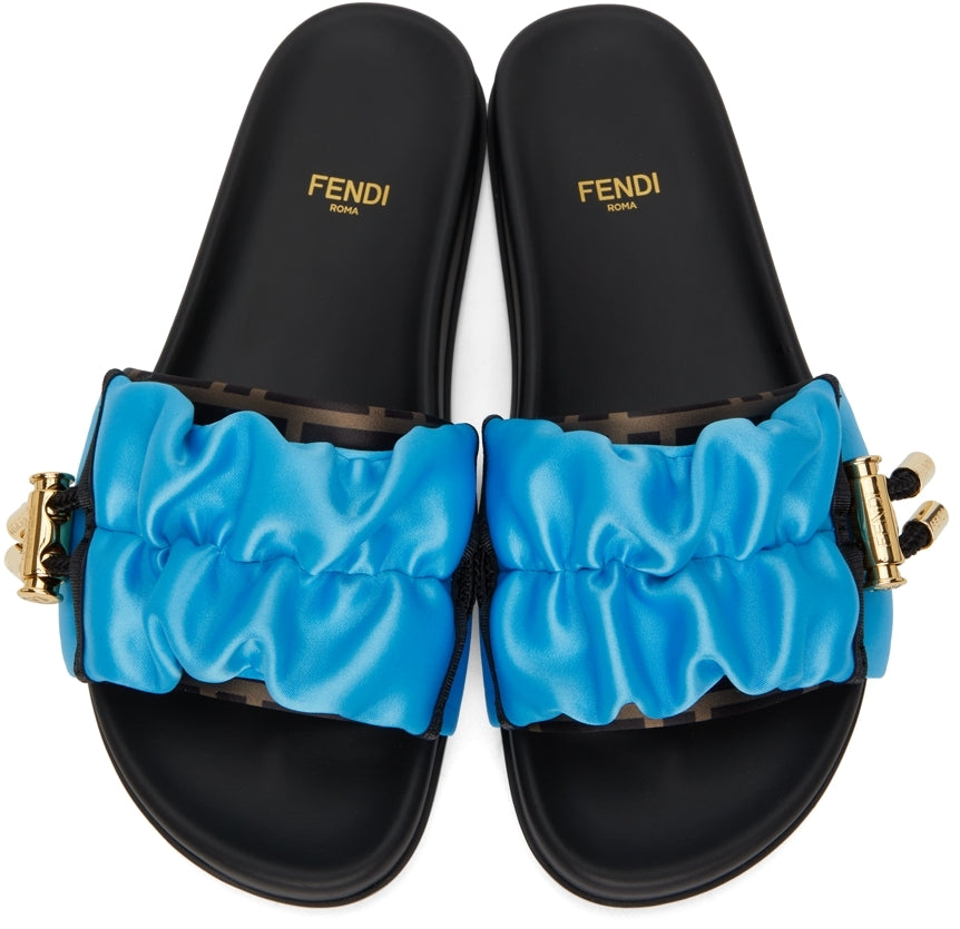 Fendi hotsell satin sandals