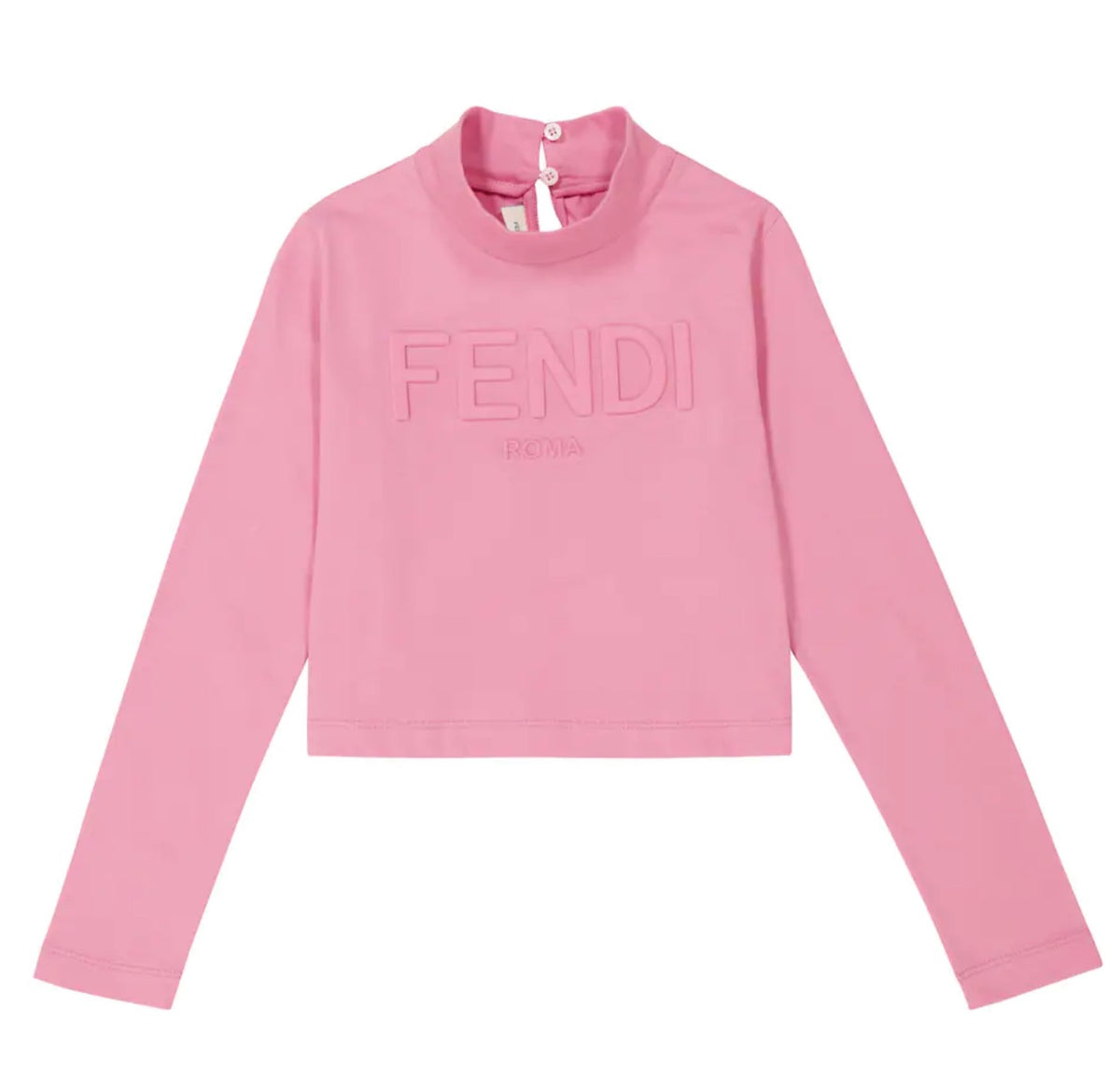 Fendi Girls Long Sleeve T-shirt.